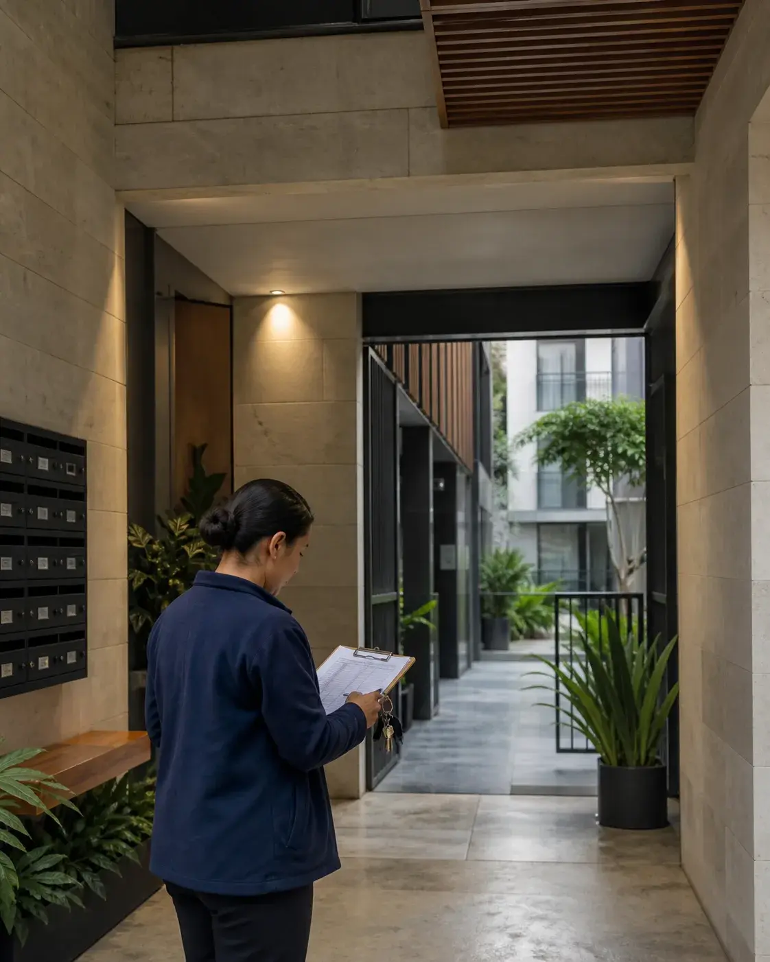 Inspección y seguimiento del estado de un inmueble residencial en alquiler